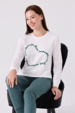 AR3050 من كولكشن العائلة طقم بيجاما قطن - الصورة 5