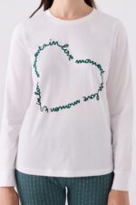 AR3050 من كولكشن العائلة طقم بيجاما قطن - الصورة 4