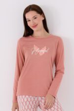 AR3071-S طقم بيجاما قطن للنساء قطعتين قطن - الصورة 3