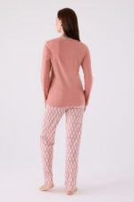 AR3071-S طقم بيجاما قطن للنساء قطعتين قطن - الصورة 5