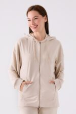 AR3111-S طقم تريننج للنساء قطعتين لون بيج - الصورة 5