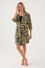 PC8819-S Pierre Cardin طقم شورت ثلاث قطع مع روب - الصورة 6