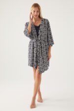 PC8839-S Pierre Cardin طقم شورت ثلاث قطع مع روب - الصورة 5