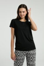 ⁦AR3241 طقم بيتي صيفي بارد للنساء قطعتين⁩ - الصورة ⁦3⁩