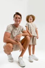 AR3300 طقم شورت قطعتين قطن من كولكشن العائلة - الصورة 13