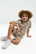 AR3300 طقم شورت قطعتين قطن من كولكشن العائلة - الصورة 4