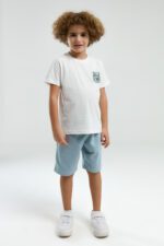 AR3318-2 طقم شورت من كولكشن الاب مع ابنه قطن قطعتين - الصورة 8