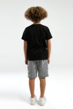 AR3320 طقم شورت من كولكشن الاب مع ابنه قطن قطعتين - الصورة 7