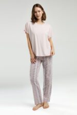 PC8955-S PIERRE CARDIN  طقم بيتي قطن قطعتين بتصميم مميز - الصورة 2