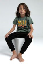 RP3556-2 طقم بيجاما قطن قطعتين للاولاد - الصورة 3