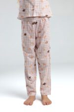 ⁦RP3589 طقم بيجاما بأزرار من كولكشن الام وابنتها قطن⁩ - الصورة ⁦8⁩