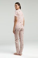 ⁦RP3589 طقم بيجاما بأزرار من كولكشن الام وابنتها قطن⁩ - الصورة ⁦5⁩