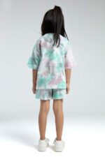 ⁦RP3616-2 طقم شورت للفتيات قطن ثلاثة خيط⁩ - الصورة ⁦4⁩