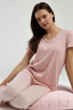 PC9011-S Pierre Cardin طقم بيجاما قطن قطعتين للنساء