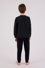 AR3504 طقم بيجاما شتوي من كولكشن الاب مع ابنه - الصورة 11