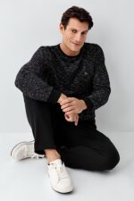 AR3504 طقم بيجاما شتوي من كولكشن الاب مع ابنه - الصورة 2