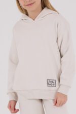 RP3692 طقم شتوي دافئ للفتيات مبطن لون كريمي - الصورة 4