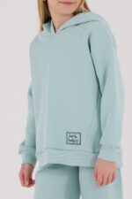 ⁦RP3692 طقم شتوي دافئ للفتيات مبطن لون فستقي⁩ - الصورة ⁦5⁩