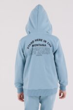 RP3685 طقم شتوي دافئ للاولاد مبطن لون ازرق - الصورة 2