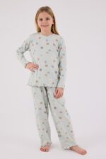 ⁦RP3701-2 طقم بيجاما للفتيات قطن خريفي⁩ - الصورة ⁦6⁩