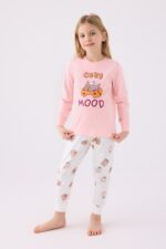 ⁦RP3467 طقم بيجاما من كولكشن الام وابنتها قطعتين قطن⁩ - الصورة ⁦3⁩