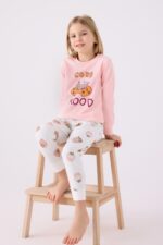 ⁦RP3467 طقم بيجاما من كولكشن الام وابنتها قطعتين قطن⁩ - الصورة ⁦2⁩