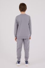 ⁦RP3652 طقم شتوي دافئ للاولاد مبطن لون رمادي⁩ - الصورة ⁦3⁩