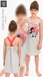 D4507-G-V1 فستان للفتيات "MINNIE MOUSE"