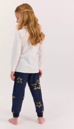 AR1428 طقم بيجاما شتوي قطعتين لون كحلي "FAMILY HEDGEHOG" - Family Collection - الصورة 9