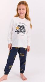 AR1428 طقم بيجاما شتوي قطعتين لون كحلي "FAMILY HEDGEHOG" - Family Collection - الصورة 8