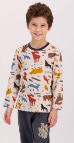 ⁦RP2501-2  طقم بيجاما قطعتين للاطفال  "EAGLE"⁩ - الصورة ⁦2⁩