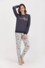 AR1438 طقم بيجاماقطعتين "Current Mood"  - Family Collection - الصورة 2