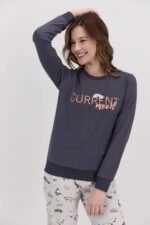 AR1438 طقم بيجاماقطعتين "Current Mood"  - Family Collection - الصورة 4