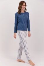 PC8010  طقم بيجاما قطعتين ماركة PIERRE CARDIN