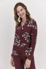 ⁦PC8033  طقم بيجاما قطعتين بأزرار ماركة PIERRE CARDIN⁩ - الصورة ⁦2⁩