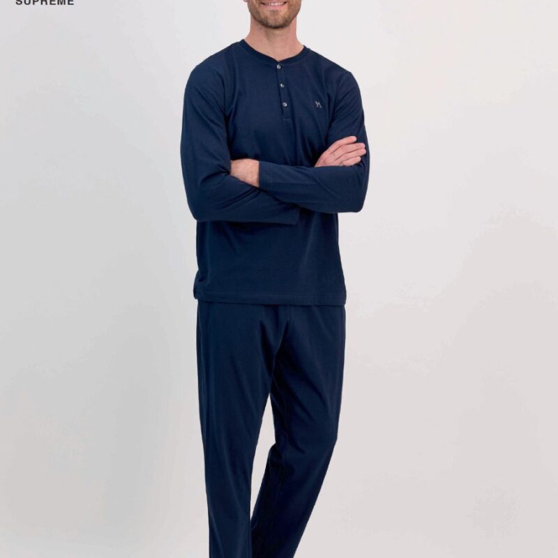 AR1614-S طقم بيجاما قطعتين للرجال قطن