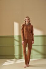 ⁦F -4204 طقم بيجاما شتوي قطعتين⁩ - الصورة ⁦6⁩