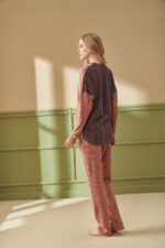 ⁦F -4204 طقم بيجاما شتوي قطعتين⁩ - الصورة ⁦4⁩