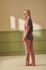 F -4204 طقم بيجاما شتوي قطعتين