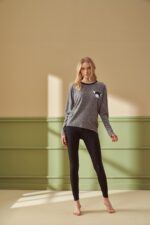 ⁦F- 4224 طقم بيجاما شتوي قطعتين⁩ - الصورة ⁦3⁩