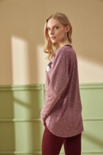 ⁦F- 4224 طقم بيجاما شتوي قطعتين⁩ - الصورة ⁦8⁩