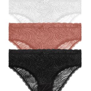 3 P Full Lace Slip ST0049601 -كلوت دانتيل الوان