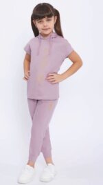 ⁦US1076-US POLO طقم بيجاما تريننج للفتيات قطعتين قطن⁩ - الصورة ⁦4⁩