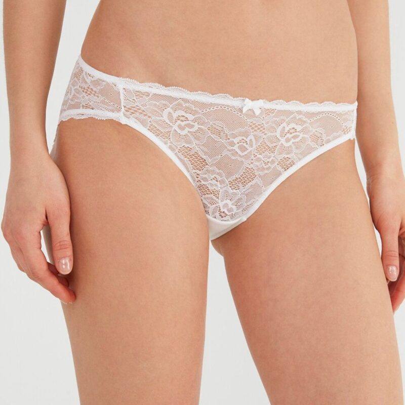SW8375- Lacy Soft Slip كلوت داخلي دانتيل ناعم