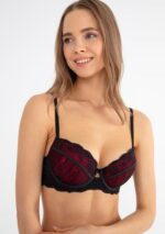ST3980609A - Pansy Padded Bra حمالة صدر دانتيل