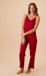 ⁦ST3980624A-Pansy Lace Supant بانسي بنطلون ستان⁩ - الصورة ⁦9⁩