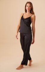 ⁦ST3980624A-Pansy Lace Supant بانسي بنطلون ستان⁩ - الصورة ⁦2⁩