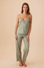 ⁦ST3980624A-Pansy Lace Supant بانسي بنطلون ستان⁩ - الصورة ⁦5⁩