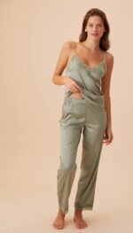 ST3980624A-Pansy Lace Supant بانسي بنطلون ستان