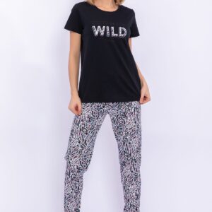 PC8251 طقم بيجاما قطعتين قطن للنساء